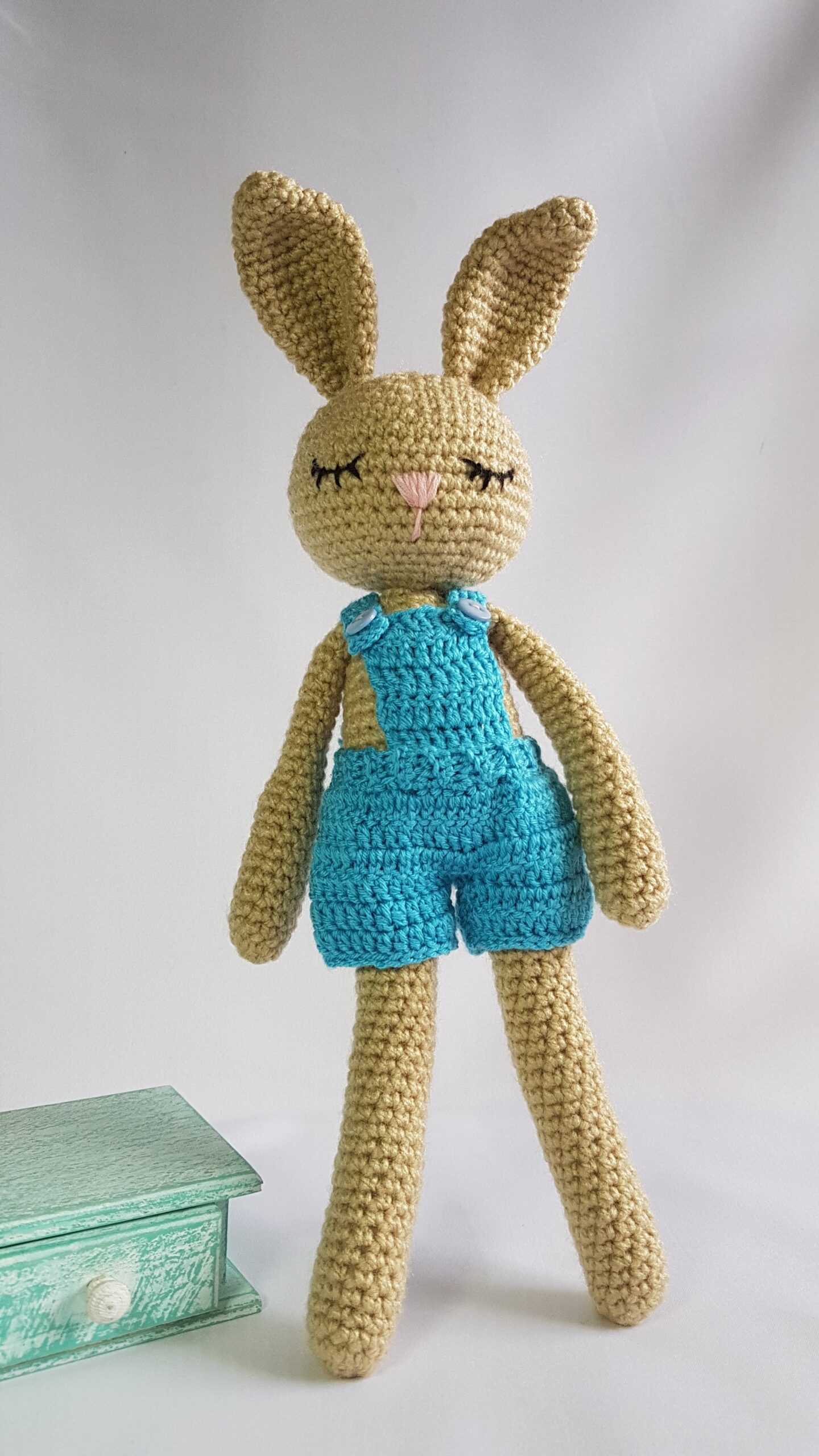 Conejita Jardinera Amigurumi