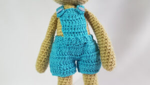 Conejita Jardinera Amigurumi