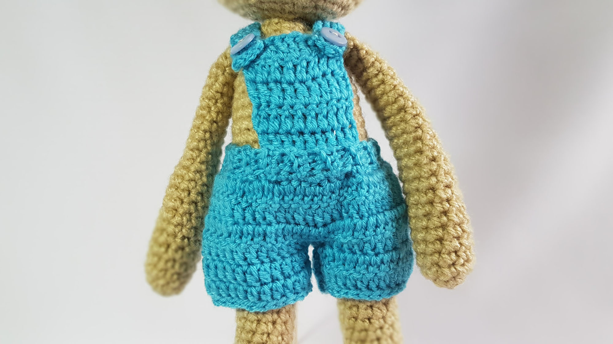 Conejita Jardinera Amigurumi